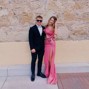 Sherri Hill 55421 Pink